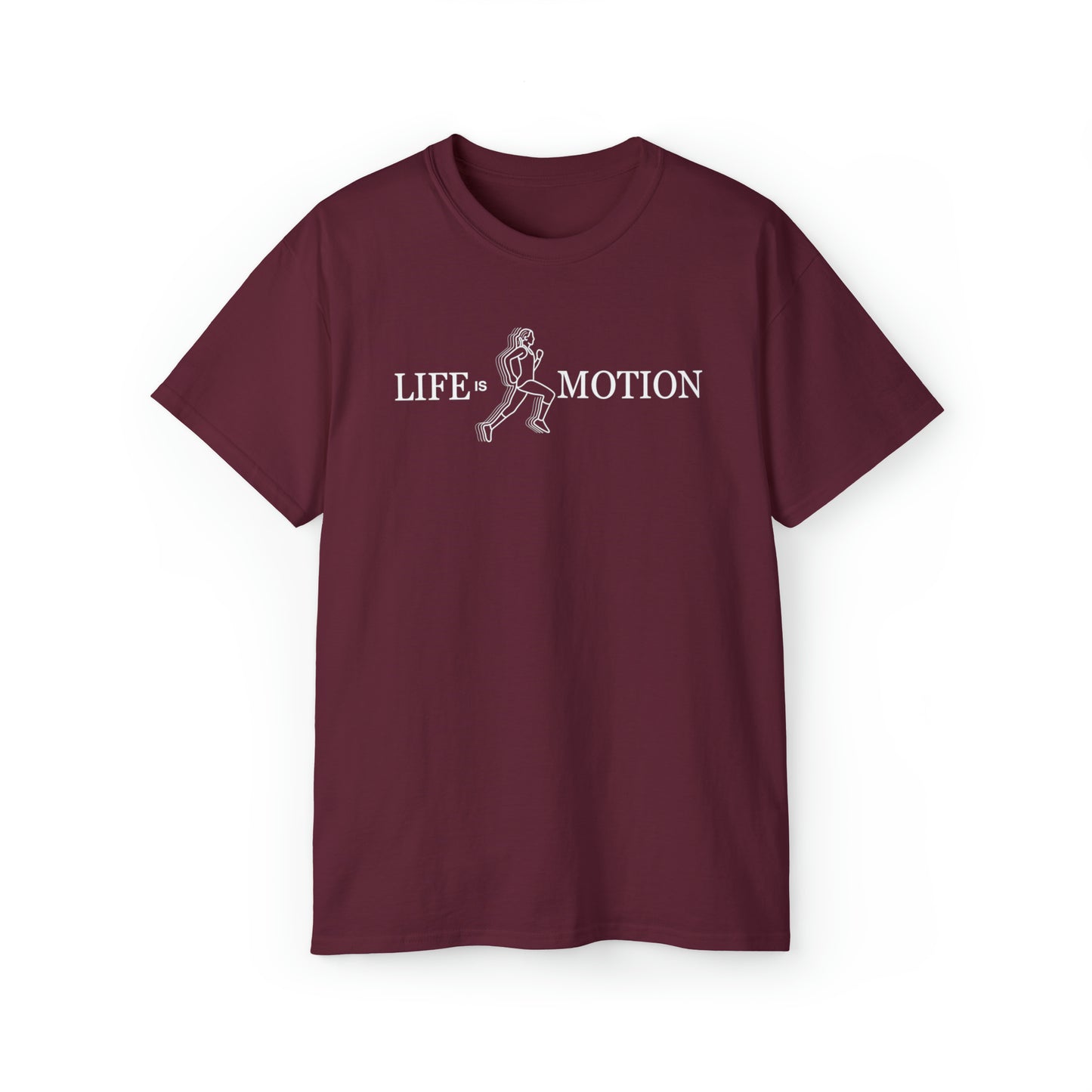 Unisex Ultra Cotton Tee - Life is motion