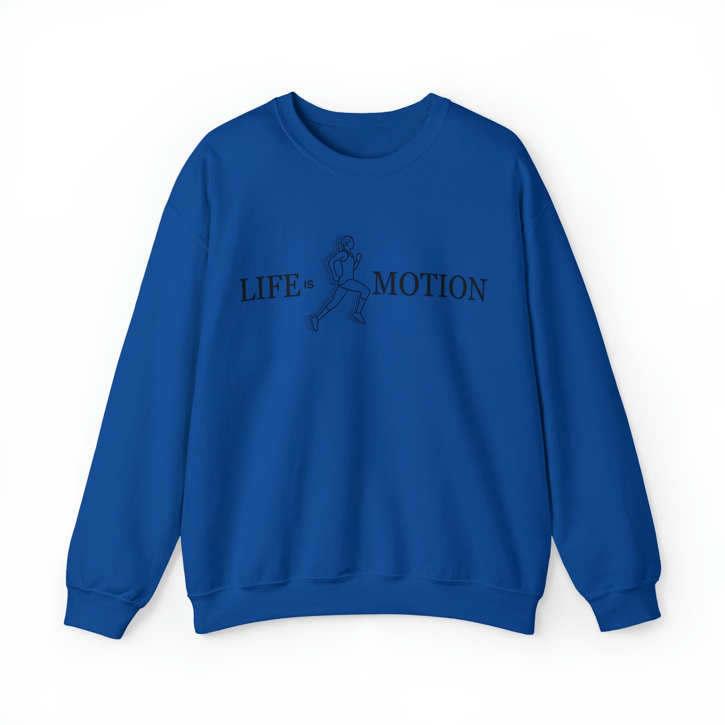 Unisex Heavy Blend™ Crewneck Sweatshirt - Life is motion