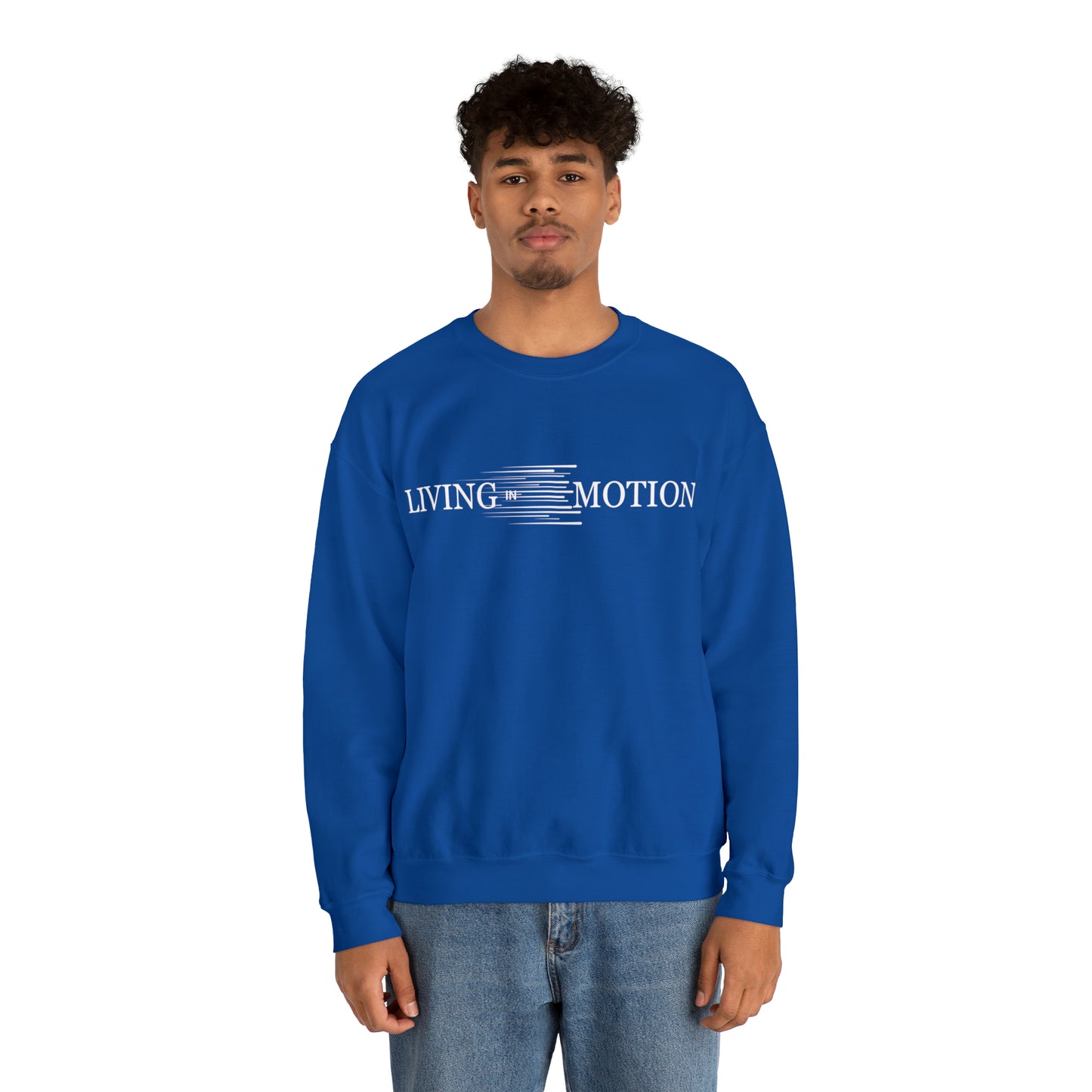 Unisex Heavy Blend™ Crewneck Sweatshirt - Living in motion