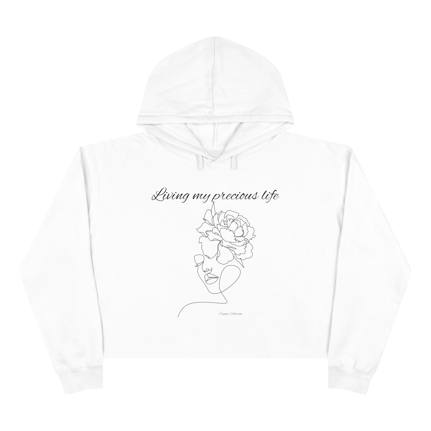 Living my precious life M4 | Cayena Collection | Crop Hoodie