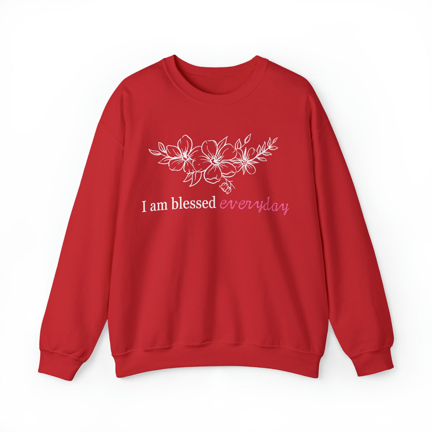Unisex Heavy Blend™ Crewneck Sweatshirt - I am blessed everyday