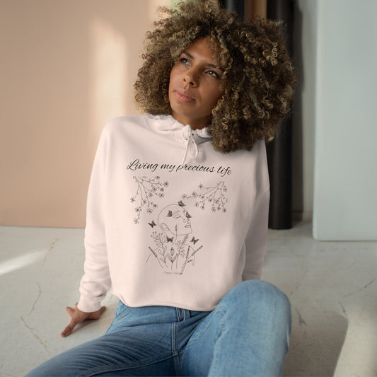 Living my precious life M7 | Cayena Collection | Crop Hoodie