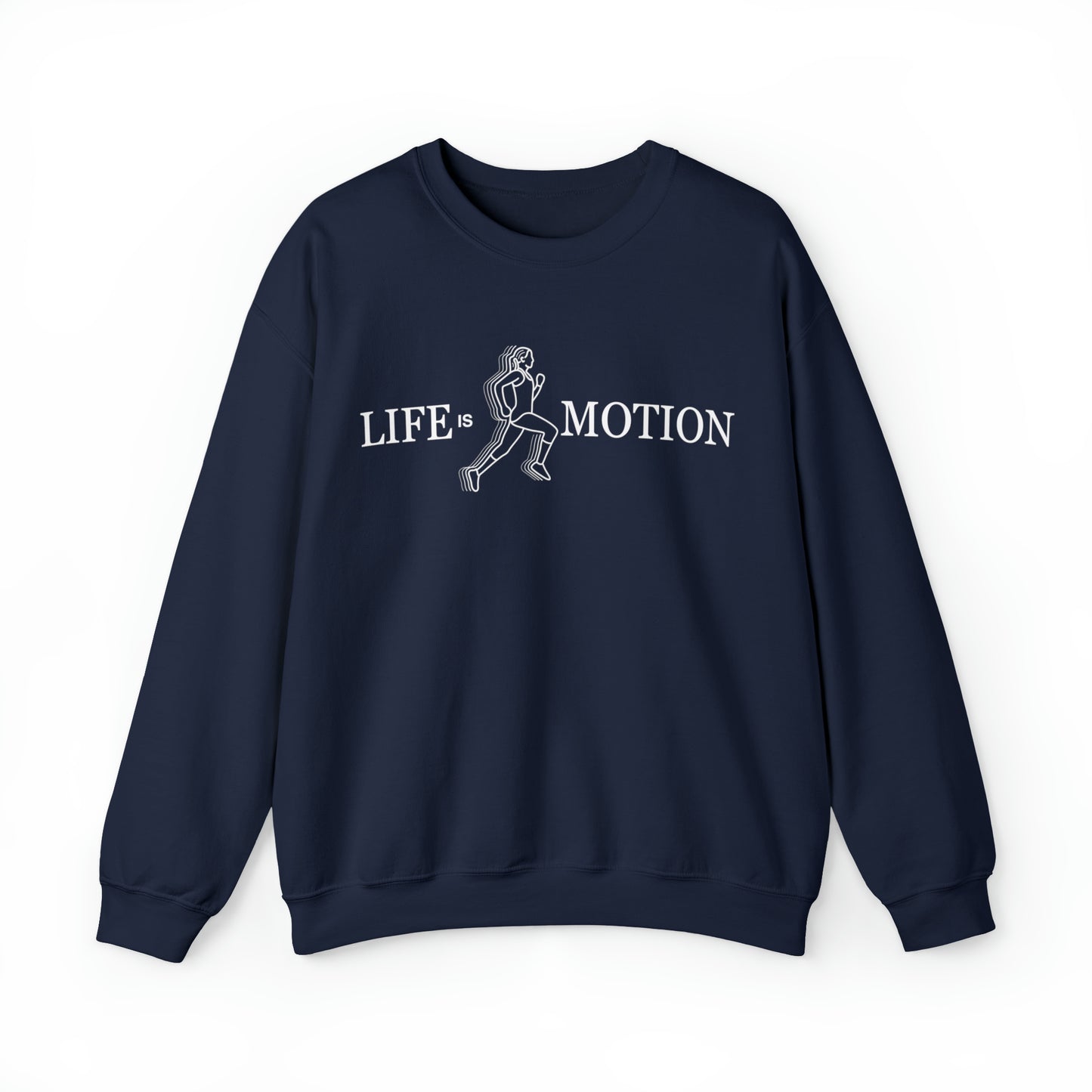 Unisex Heavy Blend™ Crewneck Sweatshirt - Life is motion