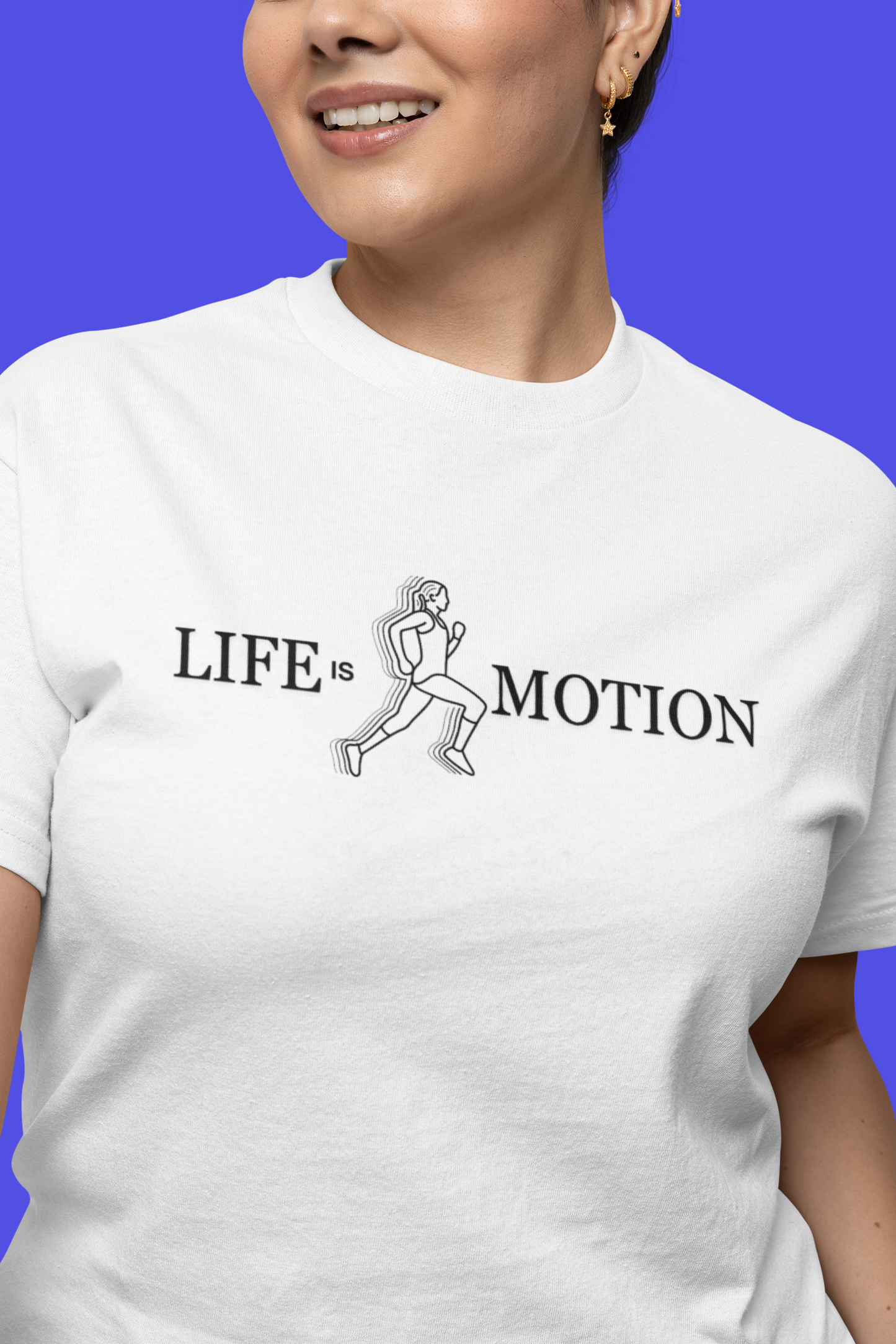 Unisex Ultra Cotton Tee - Life is motion